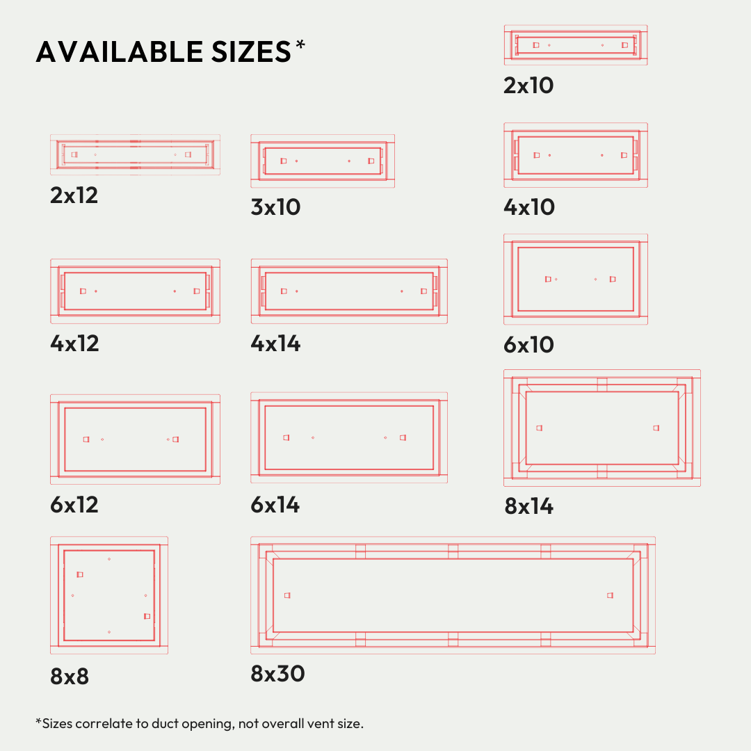 Framed Floor Vent [Luxe]