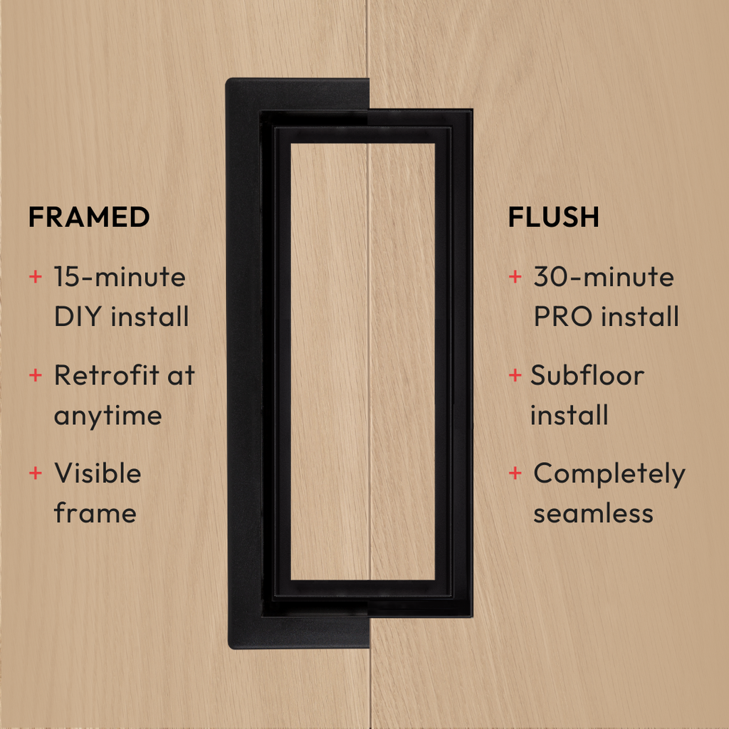 Framed Floor Vent [Luxe+]