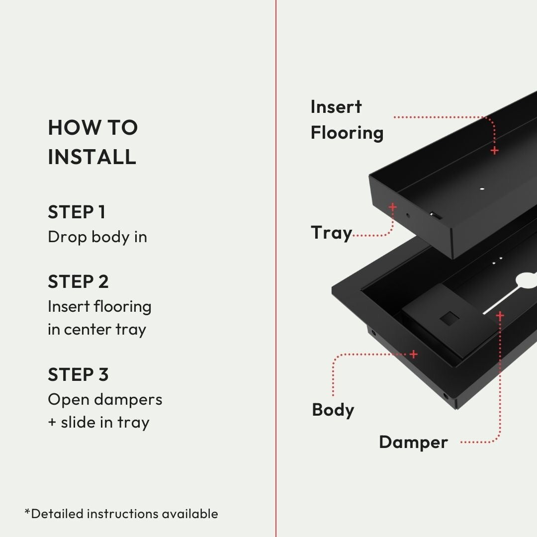 Framed Floor Vent [Luxe]
